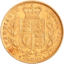 Great Britain. Victoria. Sovereign. 1860 large 0.