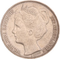 2½ gulden. Wilhelmina. 1898. Zeer Fraai +.