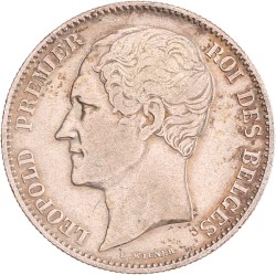 Belgium. Leopold I. 2½ Francs - Big head. 1849.