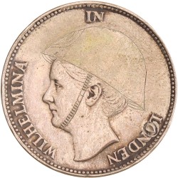 1 gulden. Wilhelmina in Londen. 1940. Zeer Fraai +.
