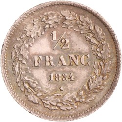 Belgium. Leopold I. ½ Francs. 1834.