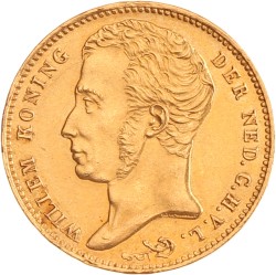 10 gulden. Willem I. 1840. Prachtig / UNC.