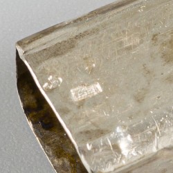 Naaldenkoker (Middelburg, Nederland, Karel Beun 1811-1816) zilver.