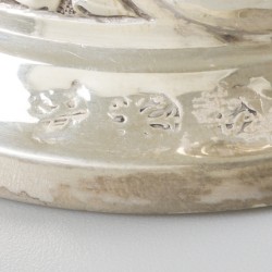 Pronkbeker / ananasbeker (Hanau, Duitsland, J.D. Schleissner & Söhne, circa 1820-30) zilver.