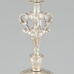 Pronkbeker / ananasbeker (Hanau, Duitsland, J.D. Schleissner & Söhne, circa 1820-30) zilver.