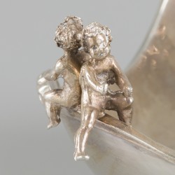 Pronkschaal / tafelstuk zilver.