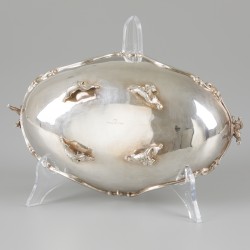 Pronkschaal / tafelstuk zilver.