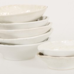 (7) delig lot puddingvormen o.a. Petrus Regout.