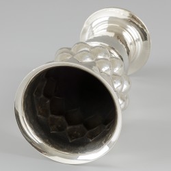 Bloemenvaas zilver.