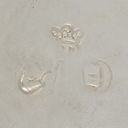 17e-eeuwse berkemeier drinkbeker (Antwerpen, België 1625-1628) zilver.