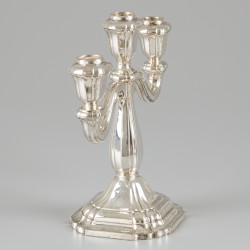 Kandelaber zilver.