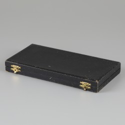 12-delige set mokkalepels zilver.