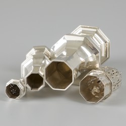 2-delig lot strooibussen zilver.