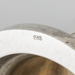 2-delige set schenkkannen water & wijn zilver.