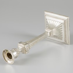 Kandelaar zilver.