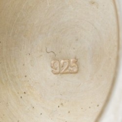Kandelaar zilver.