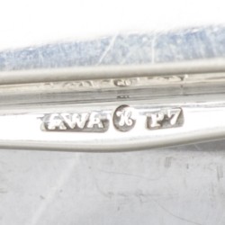 Sigarendoos zilver.