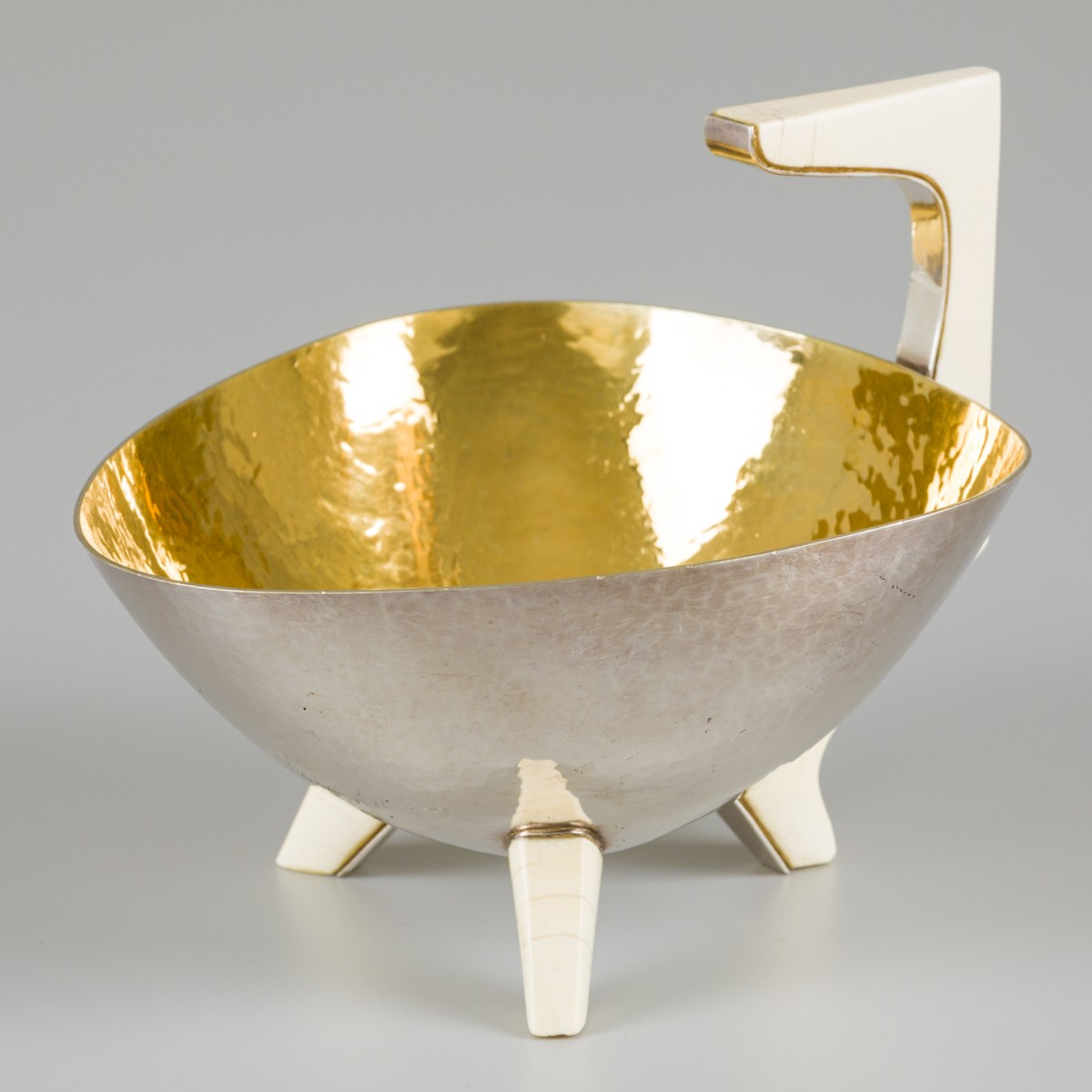 Doopschaal zilver.