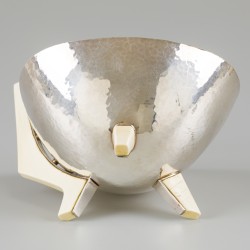 Doopschaal zilver.