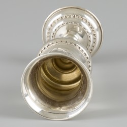 Kiddush beker zilver.