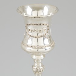 Kiddush beker zilver.