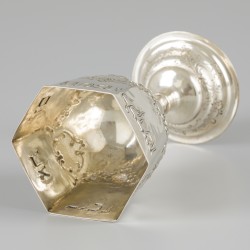 Kiddush beker zilver.