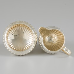 2-delig roomstel zilver.