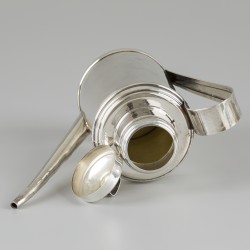 Kamerplanten-gieter zilver.