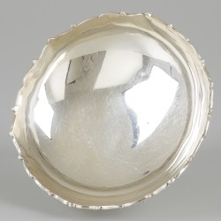 Druivenschaal zilver.
