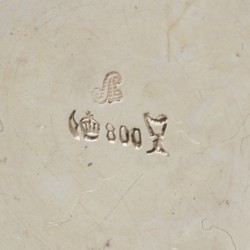 Geboortebeker zilver.