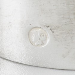 Strooibus zilver.