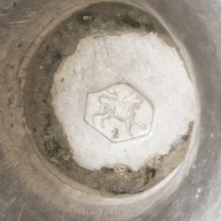 Strooibus zilver.
