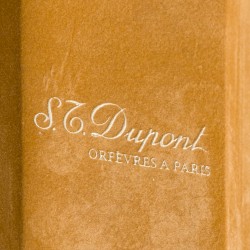 S.T. Dupont aansteker verzilverd.