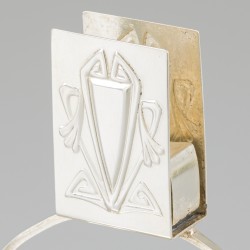 Luciferhouder zilver.