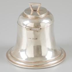 Inktpot zilver.