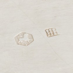Tabaksdoos zilver.