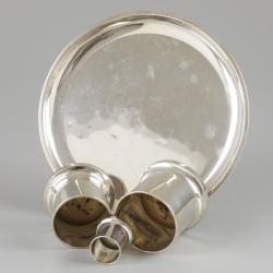 Rookstel zilver.