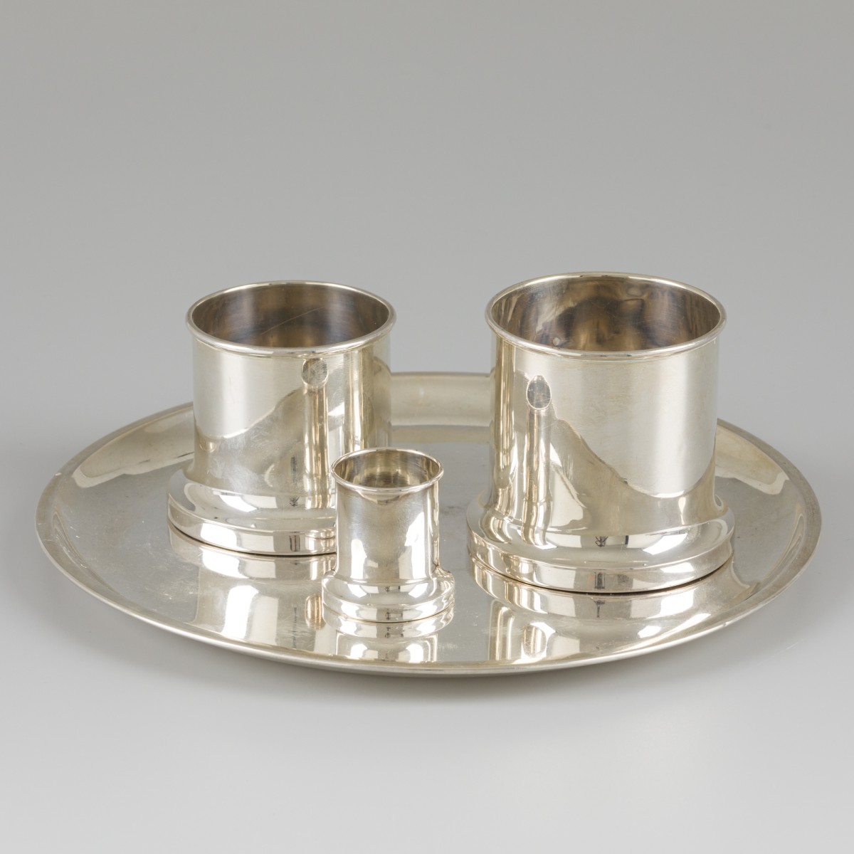 Rookstel zilver.