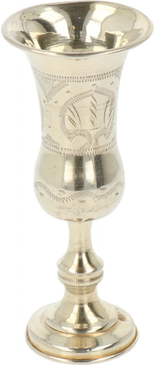 Kiddush beker zilver.