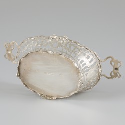 Bonbonmand (Amsterdam 1779, mogelijk Johannes B. Feltrup 1761-1807) zilver.