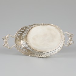 Bonbonmand (Amsterdam 1779, mogelijk Johannes B. Feltrup 1761-1807) zilver.