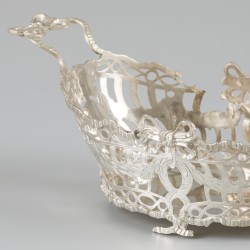 Bonbonmand (Amsterdam 1779, mogelijk Johannes B. Feltrup 1761-1807) zilver.