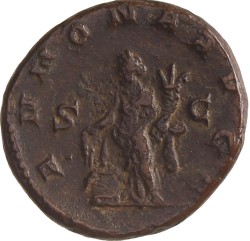 Roman empire. Philippus I Arabs. Sestertius. N.D. (244 - 249 AD).