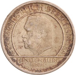 Germany. Weimar republic. 5 Mark - 10th anniversary of the Weimar constitution. 1929 A.