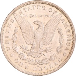 USA. 'Morgan' dollar. 1884 O.