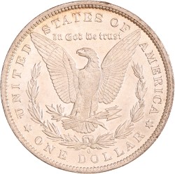 USA. 'Morgan' dollar. 1884 O.