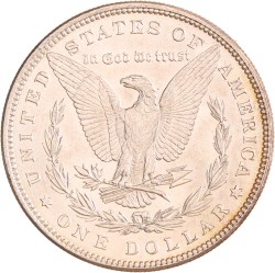 USA. 'Morgan' dollar. 1882.