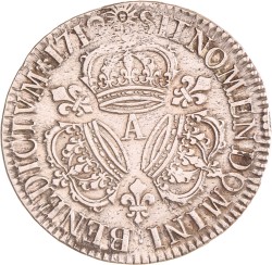 France. Kingdom. Louis XVI. Ecu aux trois couronnes. 1712 A.