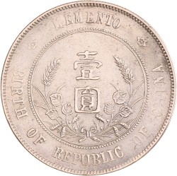 China. Republic. Yuan - 'Memento. Birth of the Republic'. N.D. (1927).