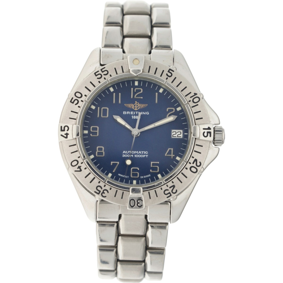 Breitling Colt Automatic A17035 - Heren polshorloge - ca. 1995.